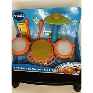 VTech‎ KidiBeats Kids Drum Set Orange NEW cational Musical Toy